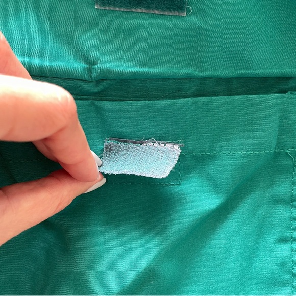 Vintange 80s Eddie Bauer Teal Wool-lined Mountain Chore Barn Coat - Picture 5 of 6